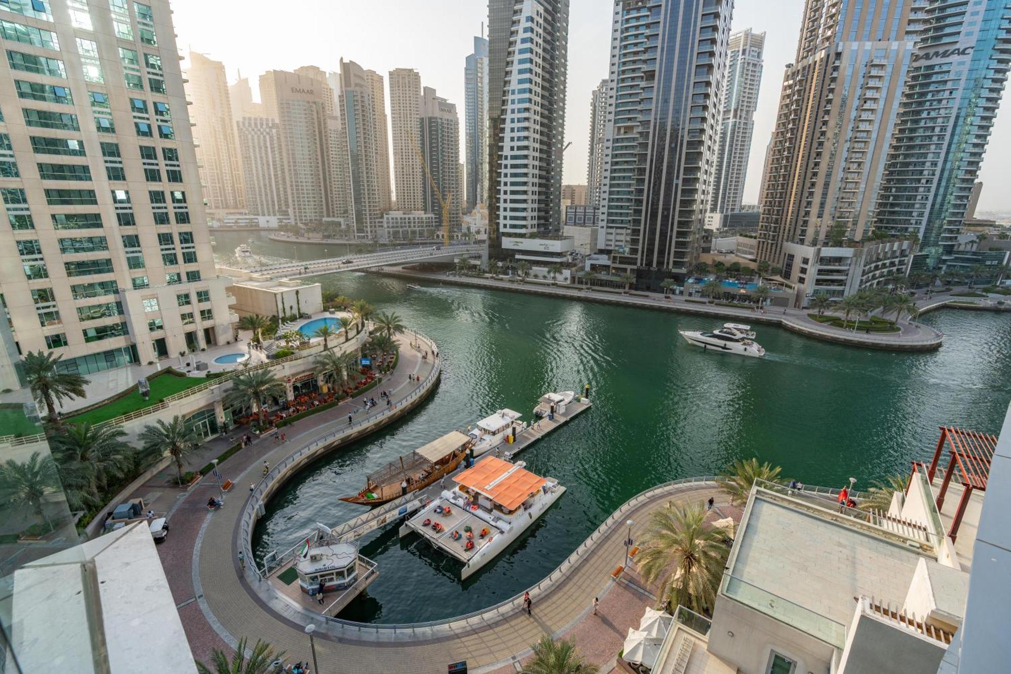 Vacay Lettings - Full Marina View 3 Bedroom Plus Maid Room ดูไบ ภายนอก รูปภาพ